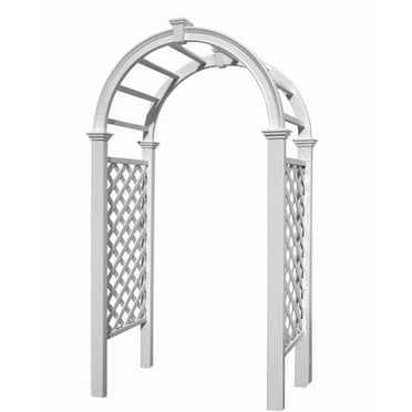 Vita Classic Livingston Arbor, White Vinyl, VA68103