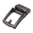 thumbnail image 1 of Esquirla Men's Solid Alloy Buckle Ratchet Leather Buckle Replacement Polished Business 3, 1 of 3