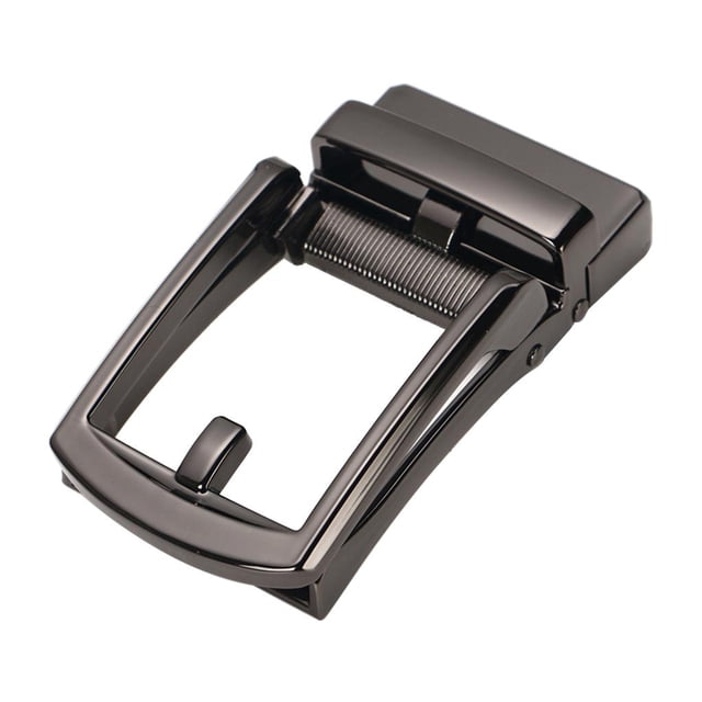 Esquirla Men's Solid Alloy Buckle Ratchet Leather Buckle Replacement Polished Business 3
