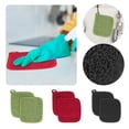 thumbnail image 4 of LNGOOR 2Pcs Pocket Pot Holders Cotton Heat Potholder Multipurpose Hot Pads Machine Washable Oven Mitts Cloth Potholders For Daily Kitchen Baking And Cooking, 4 of 8