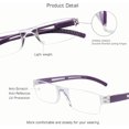 thumbnail image 2 of 5 Pairs Blue Light Blocking Glasses, Computer Reading Glasses for Women/Men, 2 of 6