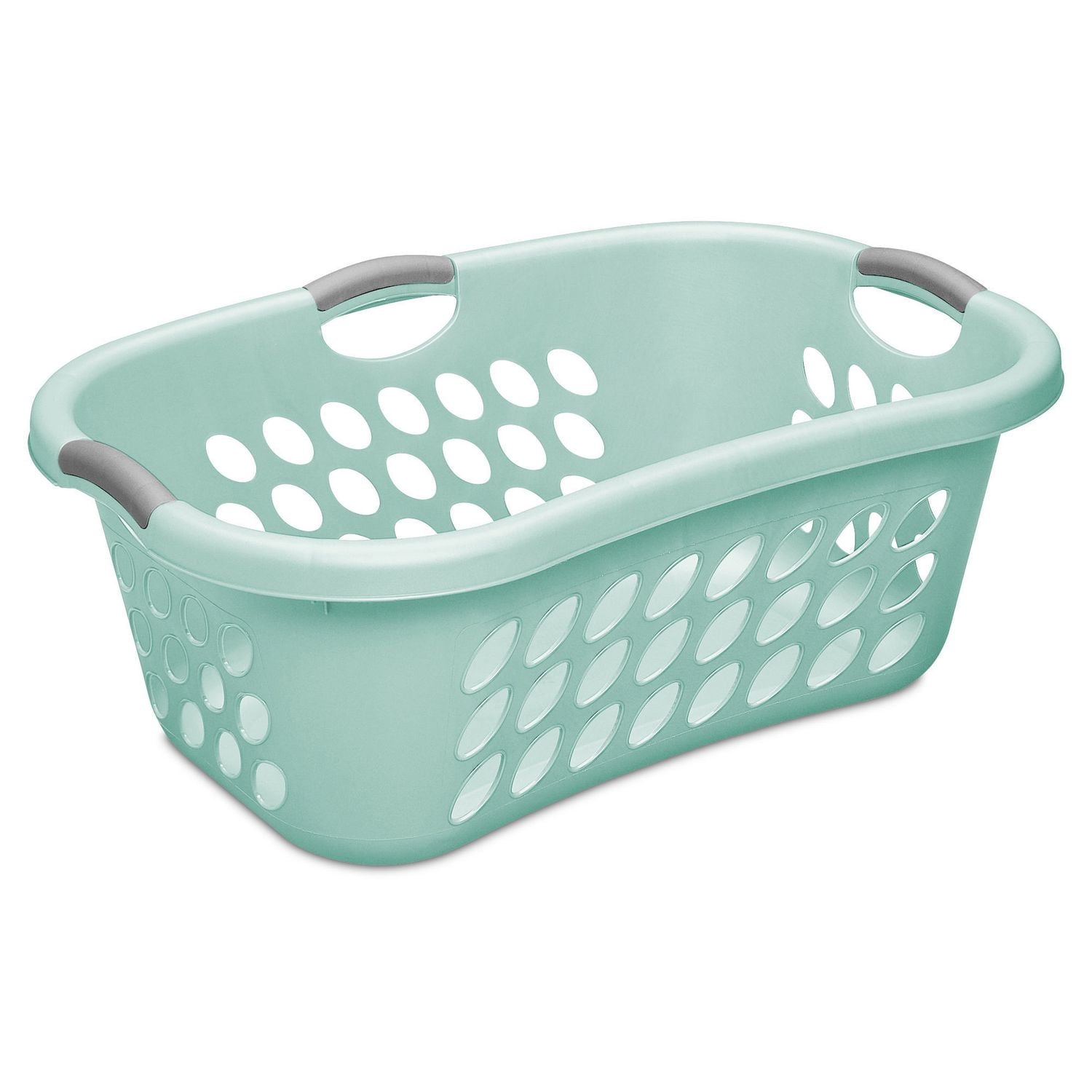 Panier à linge Sterilite de conception courbe en aqua
