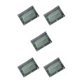 thumbnail image 1 of Decodeary Durable Pouch For Organizing Documents In Office Portable Zippered Pouch Dark Grey 5Set, 1 of 6