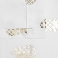 thumbnail image 3 of Pineapple Woven Textured Fabric Shower Curtain, 3 of 5