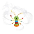 thumbnail image 1 of Banzai Wigglin’ Waterpillar Pulvérisateur de pelouse en forme de chenille pour s'amuser en extérieur pendant l'été, convient aux enfants de 3 ans et plus, 1 of 7