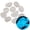 White, variant on Clearance! Glow In The Dark Pebbles Luminous Stones Rocks For Garden Aquariums Decor 300PCS