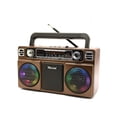 thumbnail image 1 of RONSHIN RX-880D Enregistreur Radio Portable Haut-Parleurs Style Rétro Antique Radio à Cassette pour Extérieur Radio Multibande, AM, FM, SW, USB, MP3, 1 of 8