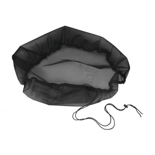 Rain Barrel System Rain Barrel Mesh Cover with Drawstring Is Used In Outdoor Garden to Leaf Debris and Filter Debris