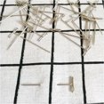 thumbnail image 1 of OULII 200 Pcs Capuchons de Dôme pour Perruques T-Shirts en Acier Inoxydable pour Présentation de Bijoux, 1 of 4