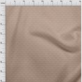 thumbnail image 4 of oneOone Cotton Cambric Light Brown Fabric Rabbit Sewing Material Print Fabric By The Yard 42 Inch Wide, 4 of 5