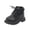 Black, variant on Toddler Shoes Girls Toddler Shoes Boys Girls British Style Knitted Elasticated Fashion Lace-up Non-slip Comfortable Boots