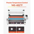 thumbnail image 3 of VEVOR Electric 12 Hot Dog 5 Roller Commercial Grill Cooker Machine Cover 750W, 3 of 9