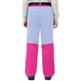thumbnail image 4 of LIJCC Garçons Filles Pantalons de Neige Épais d'Hiver Isolés Coquille Souple Randonnée Planche à Neige Pantalons Doublés en Molleton Fermeture Éclair Bas Jambe Ski Pantalons de Neige Ados Enfants Pantalons d'Extérieur, 4 of 7