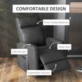 thumbnail image 4 of HOMCOM Fauteuil Releveur Électrique pour Aînés avec Pochette pour Télécommande, 4 of 10