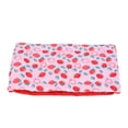 thumbnail image 2 of Bearded Dragon Bed, Reptile Sleeping Bag Soft  For Leopard Strawberry + Red Quilt, 2 of 8