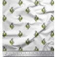 thumbnail image 1 of Soimoi Polyester Crepe Fabric Bird Block Print Sewing Fabric Yard 42 Inch Wide, 1 of 3