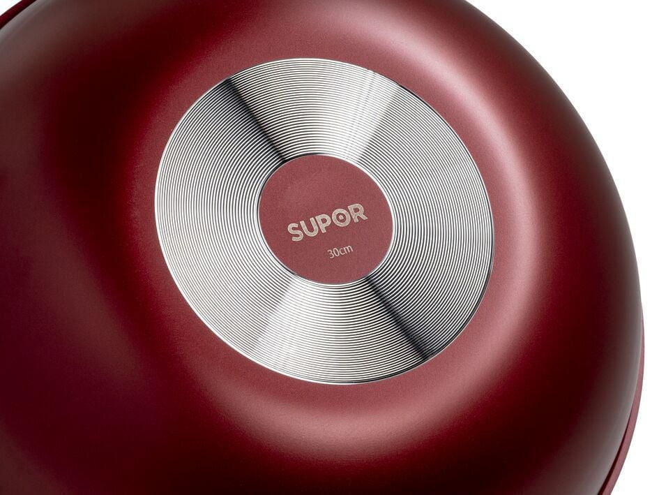 Supor Non-Stick Wok With Lid