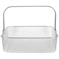 thumbnail image 2 of Panier Carré pour Friteuse à Air Chaud Panier en Métal pour Friteuse à Air Panier de Cuisson pour Friture à Air avec Poignée, 2 of 8