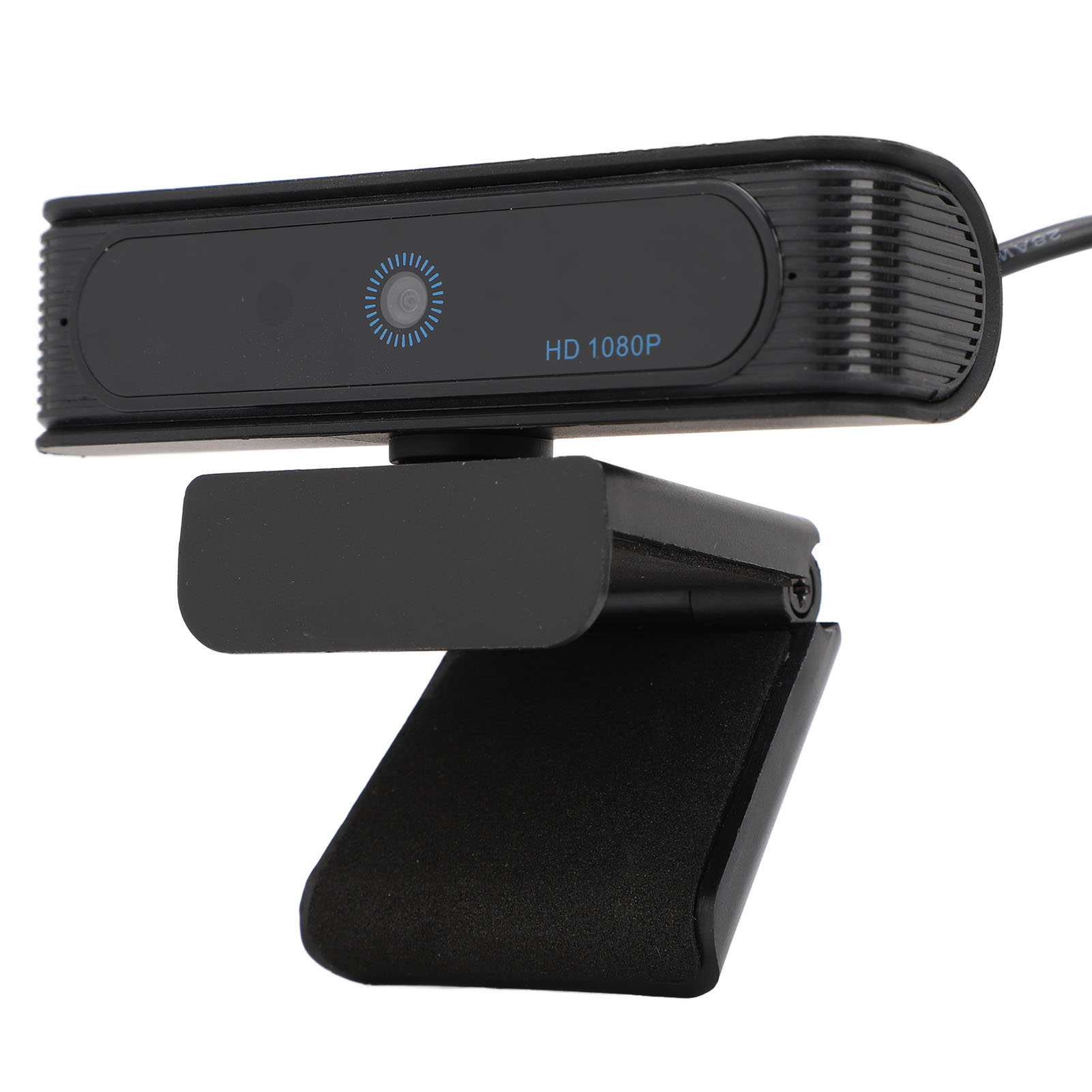 PC Webcam, 120 Degree Viewing Angle Dynamic Recognition Plug and Play HD 1080P Facial Recognition Webcam  for Notebook Computers