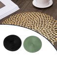thumbnail image 3 of Maytalsory 4pieces Sets de Table Durables pour Table de Dîner Entretien Facile et Résistant au Chauffage Noir 1Set, 3 of 6