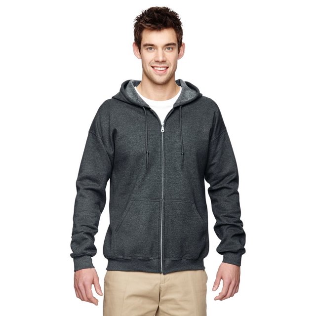 Gildan Sweat à Capuche Zippé Intégral pour Adulte, 8 oz., 50/50