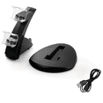 thumbnail image 4 of PS4 Controller Charger Playstation 4 Controller Charger Charging Docking Station Stand.Dual USB Fast Charging Station & LED Indicator for PS4 Controller-black, 4 of 9