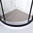 thumbnail image 4 of EGNMCR Bathroom Rugs, Rugs for Living Room Fan Shaped Bath Mat Non Slip Shower Floor Pad With Massage Texture Spanking Dry Waterproof For Bathroom Tub Security Plastics bathroom anti slip mats, 4 of 6