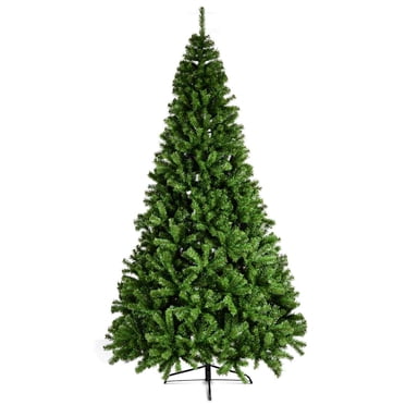 Patiojoy Arbre de Noël Artificiel en PVC de 6 Pi avec 928 Pointes Articulées et Pied en Métal Solide