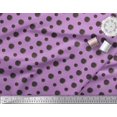 thumbnail image 3 of Soimoi Velvet Fabric Dots Dots Print Fabric by the Yard 58 Inch Wide, 3 of 3