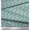 thumbnail image 2 of Soimoi Japan Crepe Satin Fabric Geometric Abstract Print Fabric by the Yard 42 Inch Wide, 2 of 3