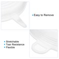 thumbnail image 4 of Unique Bargains Silicone Stretch Lids, 4Pack 3.74' Round Container Lid for Food Cover White, 4 of 6