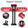 thumbnail image 4 of Cabinet Hardware Jig Aluminum Alloy Cabinet Handle Drill Guide, 4 of 9