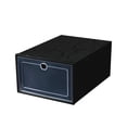 thumbnail image 2 of Chmadoxn Storage Trunks,Closet Organizers and Storage, Folding Storage Thickened Transparent Shoe Box Drawer Type Combination Shoe Storage Box Plastic Shoe Box,men Style shoe storage, 2 of 3