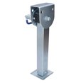 thumbnail image 4 of KIMISS Trailer Jack Base, 440-690mm Trailer Jack Stand Drop Leg 2000kg Load Bearing Iron Galvanized For RV Motorhome, 4 of 8