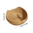 thumbnail image 3 of Yhmxh Bedding Woven Grass Pet Bed For All Seasons Scratch Pad Pet Bed Detachable And Washable Grass Pet Bed Skin-friendly Throw Blanket Machine Washable Microfiber Bed Sheet Set, 3 of 6