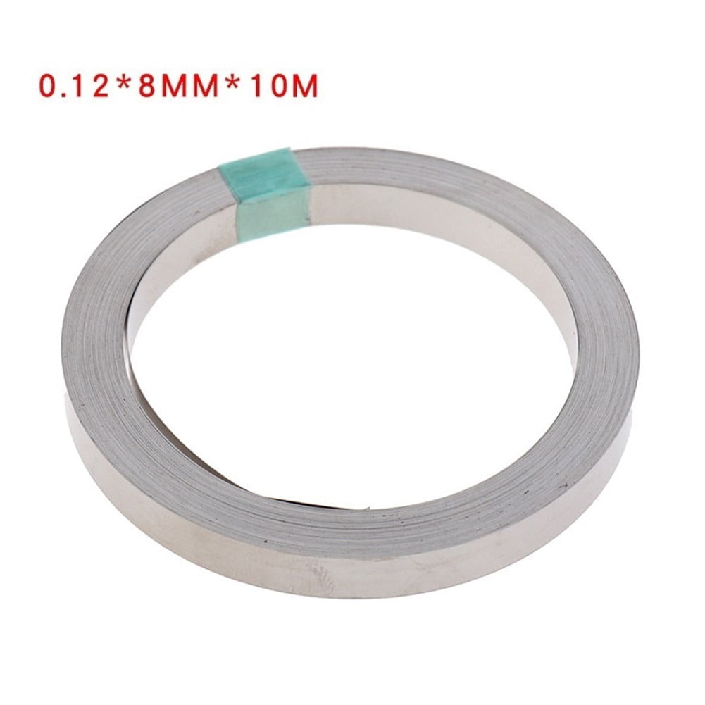 1 Rouleau Bande de Ceinture en Acier Plaqué Nickel pour Batterie Li-ion 10 m