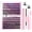 Noir(240 pcs Individuelles), variante sur Fofosbeauty Kit d'Extension de Cils DIY, Grappe de 126 Pcs pour Cils Individuels, Grappes de Cils Mixtes 10-18 mm pour Femmes, Enfants, Ados, avec Dissolvant de Joint de Liaison des Cils (5 ml) Brosse Pince à Cils, Noir Naturel