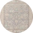 thumbnail image 1 of Ahgly Company Indoor Round Abstract Desert Sand Beige Oriental Area Rugs, 8' Round, 1 of 6