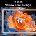 thumbnail image 3 of Moniteur Portable Triple Écran 15.4 Pouces Écran d'Extension Résolution 1920x1080 Installation Facile pour Ordinateur Portable 15.6-17.3 Pouces, 3 of 7