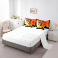 thumbnail image 3 of Boys Ball Sports Bed in a Bag King 7 Pieces,Basketball Hoop Comforter Set Reversible Sunset Cityscape Competitive Games Design,Soft Breathable Bedding Sets with Comforter,Sheets,Pillowcases, 3 of 5