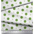 thumbnail image 3 of Soimoi Velvet Fabric Floral Block Print Sewing Fabric Yard 58 Inch Wide, 3 of 5