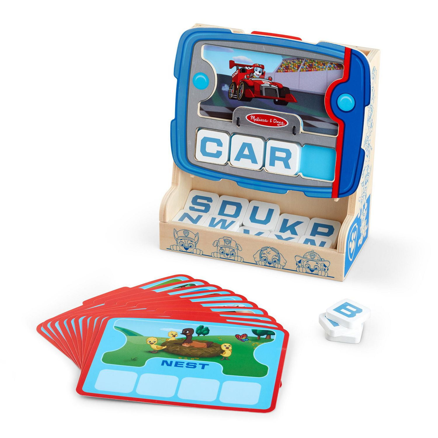 Melissa & Doug PAW Patrol PP Plateau de jeu de chiots Regarde et épelle