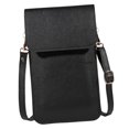 thumbnail image 3 of Petite Pochette Sac à Bandoulière pour Femmes Sac à Bandoulière Porte-Monnaie Support pour Dames Noir, 3 of 8
