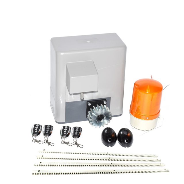 600kg Door Automatic Sliding Door Opener Electric Operator Wheeled Machine Door Safety Kit With 4m Steel Frame ,Easy to Install