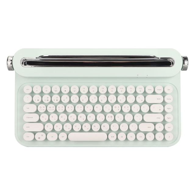 Clavier Sans Fil Vintage, Clavier Bluetooth Vintage 86 Clavier de Machine à Écrire Bluetooth Clavier Bluetooth Vintage Performance Puissante