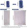 thumbnail image 4 of Sac de Couchage en Duvet d'Oie Ultraléger à une Personne avec Sac de Rangement pour la Randonnée, le Camping, la Randonnée avec Sac à Dos, l'Alpinisme, 4 of 8