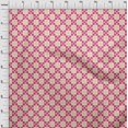 thumbnail image 3 of oneOone Polyester Lycra Fabric Geometric & Floral Block Print Fabric BTY 56 Inch Wide, 3 of 4