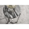 thumbnail image 3 of Kate and Laurel Aguilar Glam Drink Table, 8x8x23, Silver, 3 of 5
