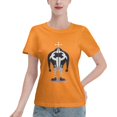 thumbnail image 1 of T-Shirt Basique à Manches Courtes pour Femme une Pièce Grand Ours, 1 of 6