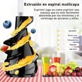thumbnail image 4 of Graflsoa "OverTwice 500W Slow Masticating Juicer with 3" Feed Chute, Dual Pulp Separation, and BPA-Free Tritan Materials for Efficient Home Juicing - 110V", 4 of 6